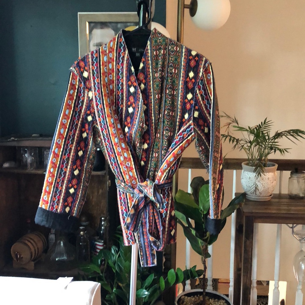 Zara Embroidered Kimono
